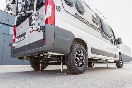 Jetzt ermöglicht der Alko die Anbindung des hydraulischen Nivelliersystems an das Chassis des Fiat-Ducato-Kastenwagens – bis...