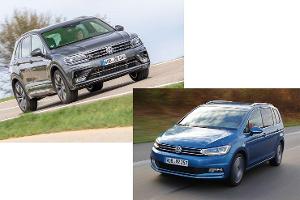 vw rückruf tiguan touran