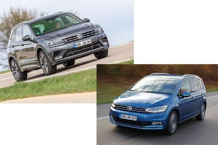 vw rückruf tiguan touran