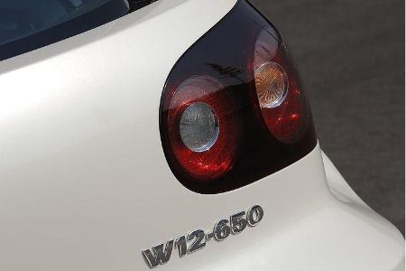 Um 16 Zentimeter verbreiterte Kotflügel hinten schaffen Platz für Kingsize-Bereifung, hinten im 295er-Format.