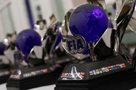 Pokale - FIA - Preisverleihung - St. Petersburg