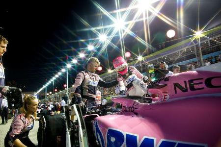 Esteban Ocon - Force India - GP Singapur 2018