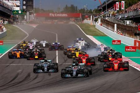 Start - GP Spanien 2018