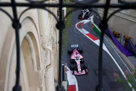 Sergio Perez - Force India - GP Aserbaidschan 2018