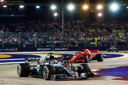 Lewis Hamilton - Mercedes - GP Singapur 2018