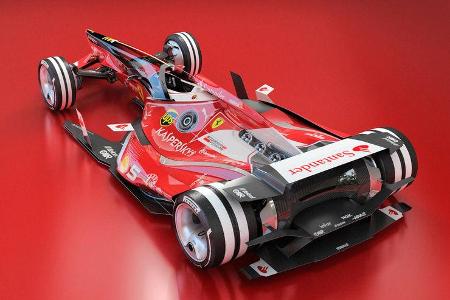 Ferrari - Semi Closed Canopy - Cockpit-Protection - Concept - Wekoworks - F1 - 2015