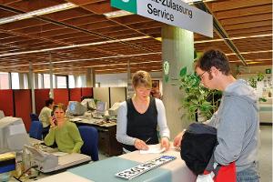 KFZ-Kennzeichen, Zulassungsstelle