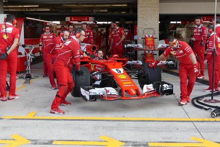 Ferrari - GP USA - Austin - Formel 1 - Donnerstag - 19.10.2017