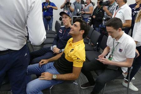Carlos Sainz - Brendon Hartley - GP USA - Austin - Formel 1 - Donnerstag - 19.10.2017