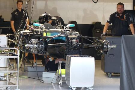 Mercedes - GP USA - Austin - Formel 1 - Donnerstag - 19.10.2017