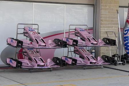 Force India - GP USA - Austin - Formel 1 - Donnerstag - 19.10.2017