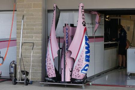 Force India - GP USA - Austin - Formel 1 - Donnerstag - 19.10.2017