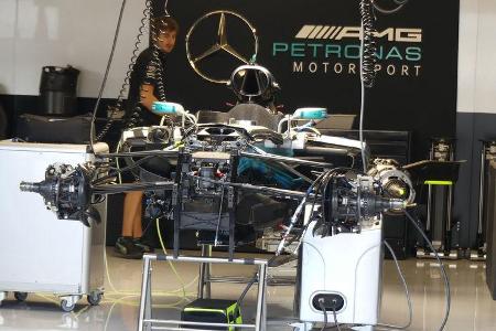 Mercedes - GP USA - Austin - Formel 1 - Donnerstag - 19.10.2017