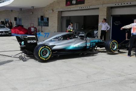 Mercedes - GP USA - Austin - Formel 1 - Donnerstag - 19.10.2017