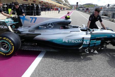 Mercedes - GP USA - Austin - Formel 1 - Donnerstag - 19.10.2017