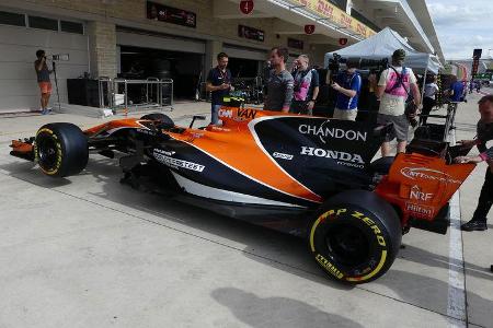 McLaren-Honda - GP USA - Austin - Formel 1 - Donnerstag - 19.10.2017