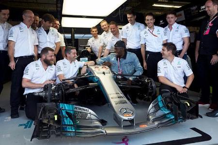 Usain Bolt - Mercedes - GP USA 2017