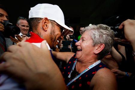 Lewis Hamilton - Mercedes - GP Mexiko 2017 - Rennen
