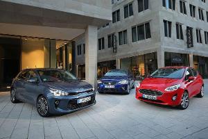 Ford Fiesta, Kia Rio, Seat Ibiza