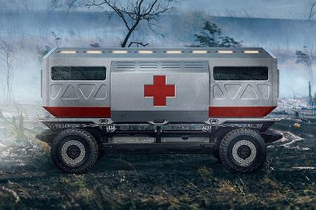 GM Brennstoffzellenplattform Silent Utility Rover Universal Superstructure (SURUS)