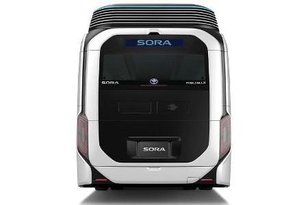 Toyota Sora Brennstoffzellen-Bus Tokyo Motor Show 2017