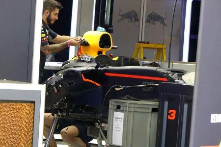 Red Bull - GP USA - Austin - Formel 1 - Mittwoch - 18.10.2017