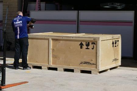 Force India - GP USA - Austin - Formel 1 - Mittwoch - 18.10.2017