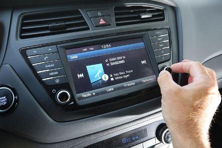 Hyundai i20 Blue 1.0 T-GDI Interieur