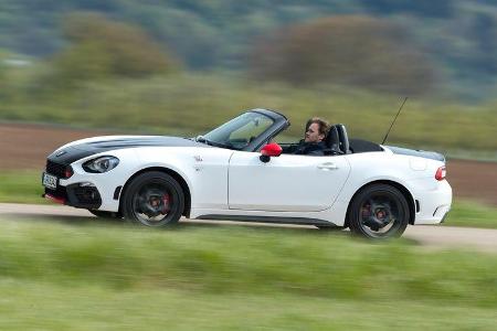 Abarth 124 Spider, Seitenansicht