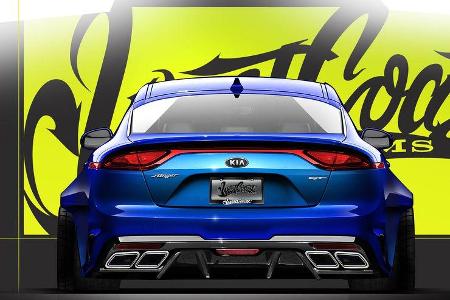 West Coast Custom Kia Stinger GT Sema 2017
