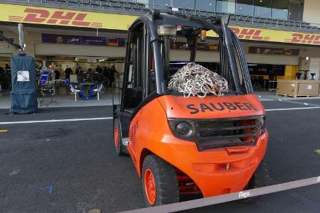 Sauber - GP Mexiko - Formel 1 - Donnerstag - 26.10.2017