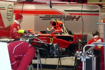 Ferrari - GP Mexiko - Formel 1 - Donnerstag - 26.10.2017