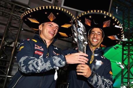 Verstappen & Ricciardo - GP Mexiko 2016