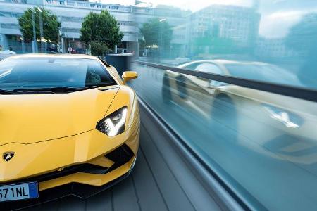 Lamborgini Aventador S, Scheinwerfer