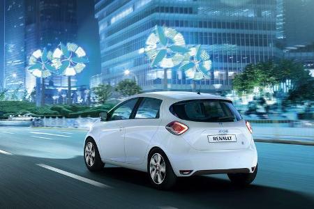 Renault Zoe, Heck