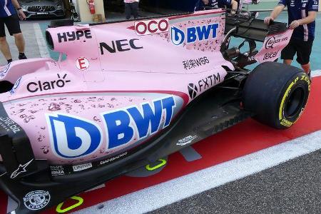 Force India - Formel 1 - GP Abu Dhabi - 23. November 2017