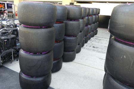 Pirelli-Reifen - Formel 1 - GP Abu Dhabi - 23. November 2017