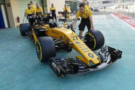 Renault - Formel 1 - GP Abu Dhabi - 23. November 2017