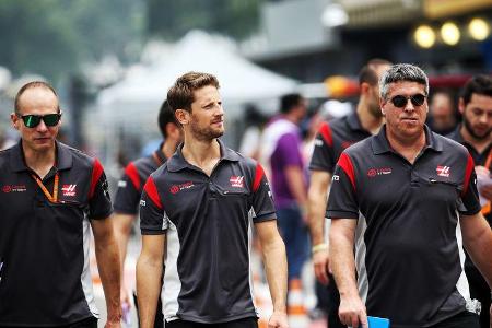 Romain Grosjean - Haas - Formel 1 - GP Brasilien - 9. November 2017