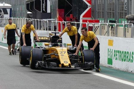 Renault - Formel 1 - GP Brasilien - 9. November 2017