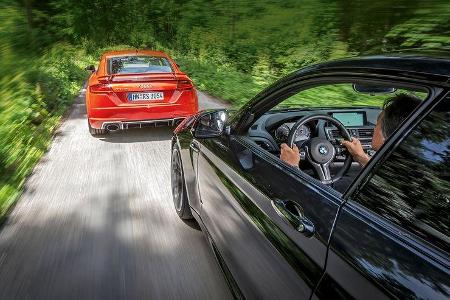 Audi TT RS Coupé, BMW M2 Coupé, Heck