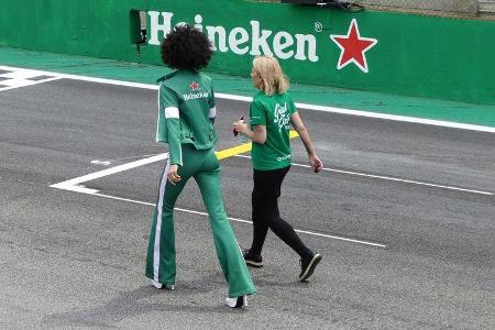 Grid Girl - Formel 1 - GP Brasilien - 8. November 2017