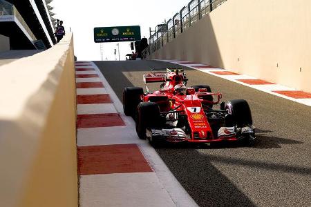 Kimi Räikkönen - Ferrari - Formel 1 - GP Abu Dhabi - 24. November 2017