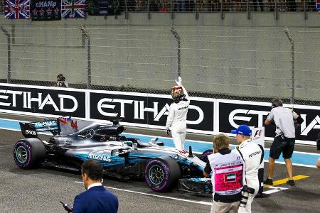 Lewis Hamilton - Mercedes - GP Abu Dhabi - 25. November 2017