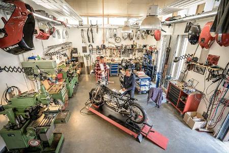 Kaffemaschine Custom Bike