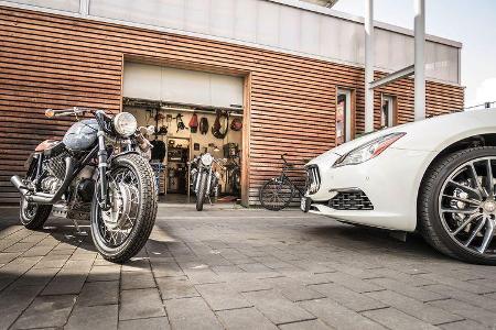 Kaffemaschine Custom Bike