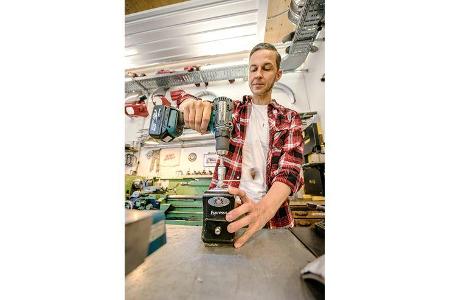 Kaffemaschine Custom Bike