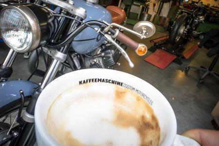 Kaffemaschine Custom Bike