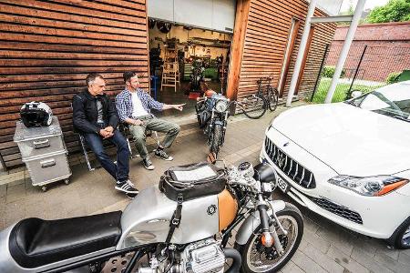 Kaffemaschine Custom Bike