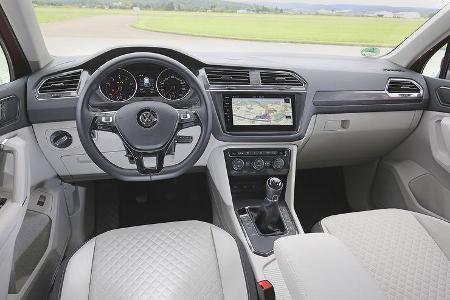 VW Tiguan, Interieur